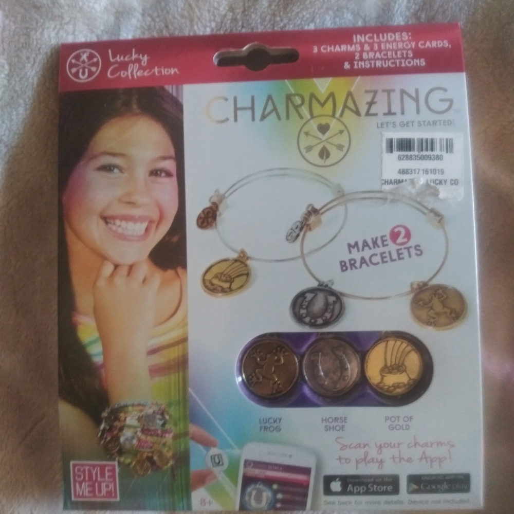 Lucky Collection charm bracelet kit (makes 2)